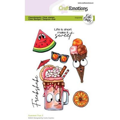 CraftEmotions Carla Kamphuis Clear Stamps - Summer Fun 3